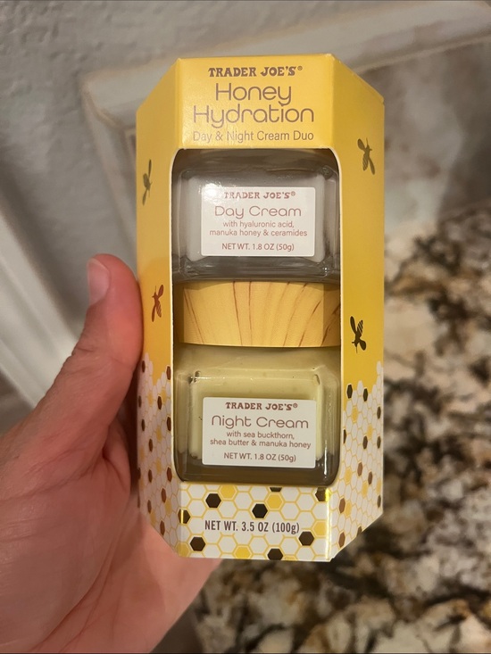 Trader Joe’s Other - Honey Hydration Day & Night Cream Duo — Yellow